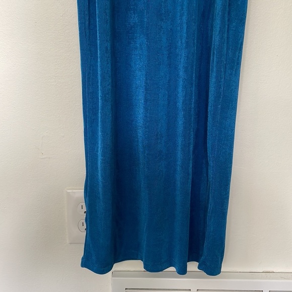 Lioness| XXL Size 12 Everlast Sleeveless Bodycon Blue Midi Dress NWT New - Picture 7 of 12